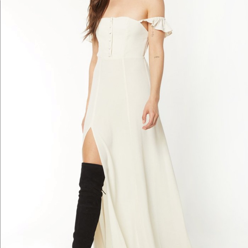 BRAND NEW Flynn skye Bardot Maxi Dress